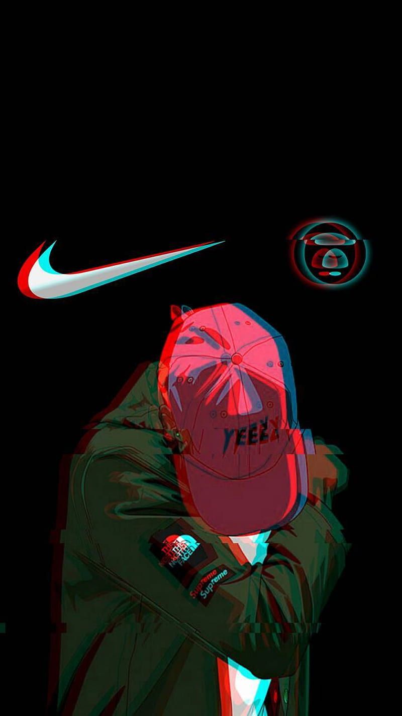 800x1422 Yeet, hoodie jacket, lit, nike, yellow, HD phone wallpaper