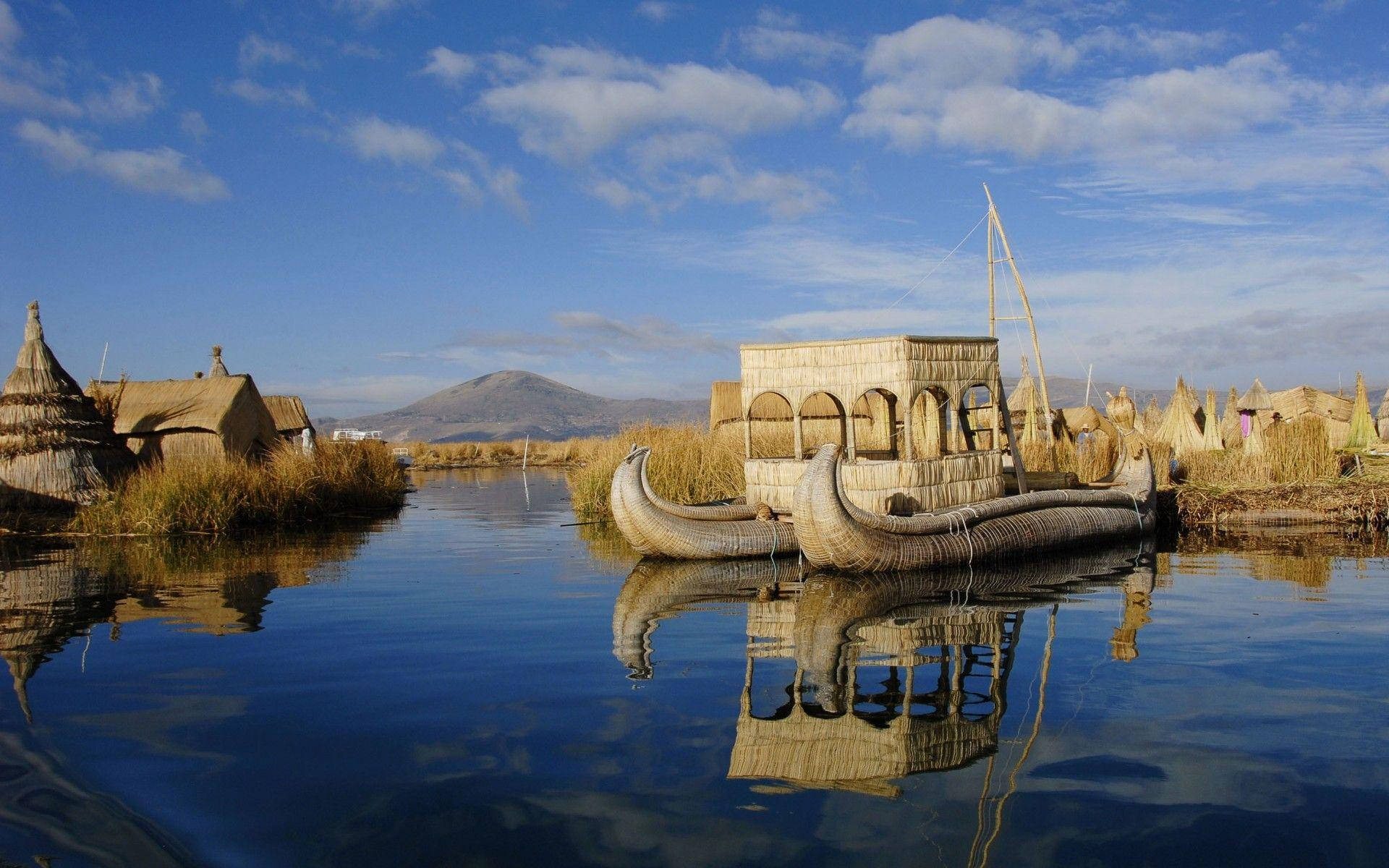 1920x1200 Peru Titicaca National Reserve