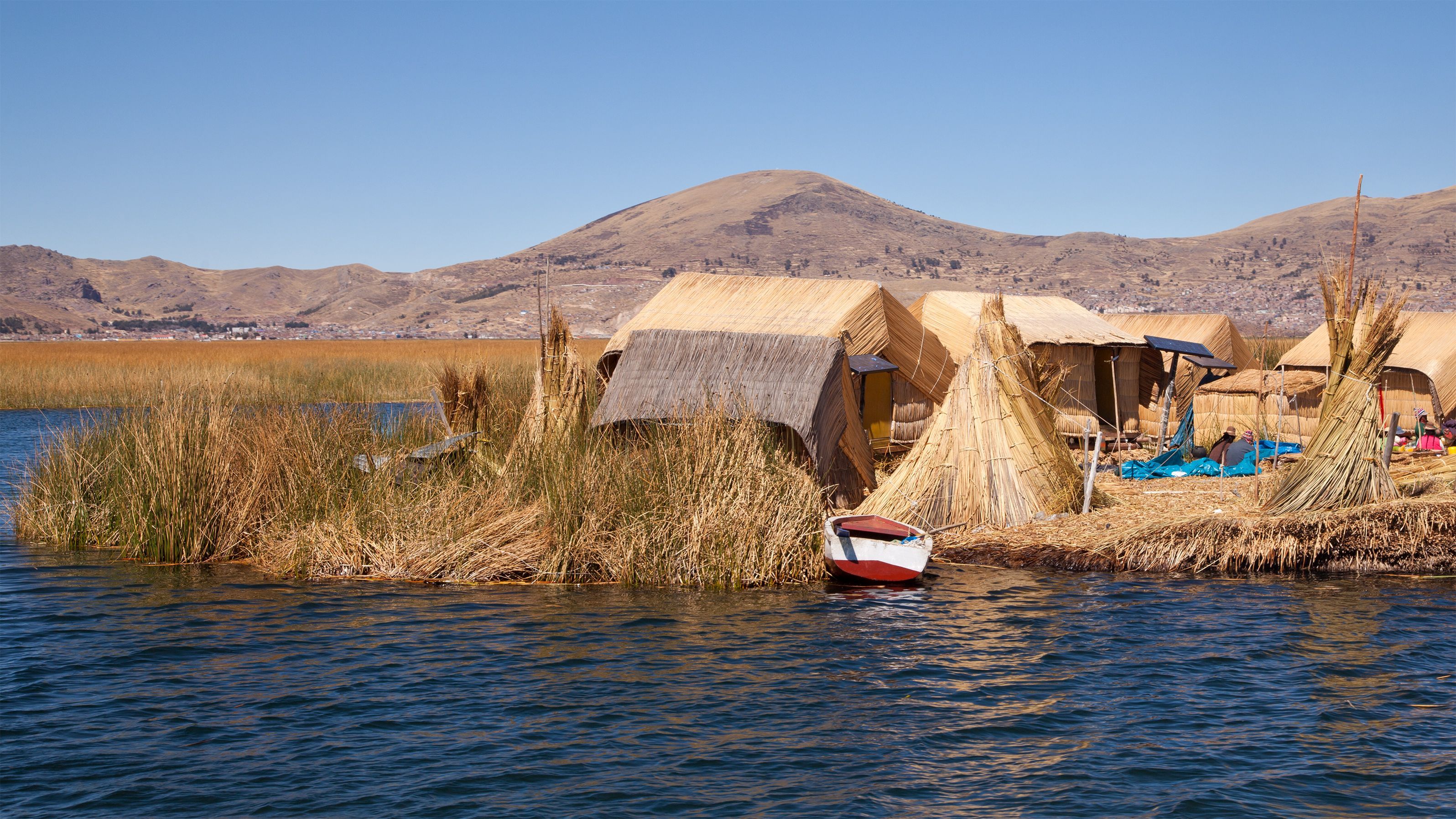 3192x1796 Peru Lago Titicaca Islas Flotantes
