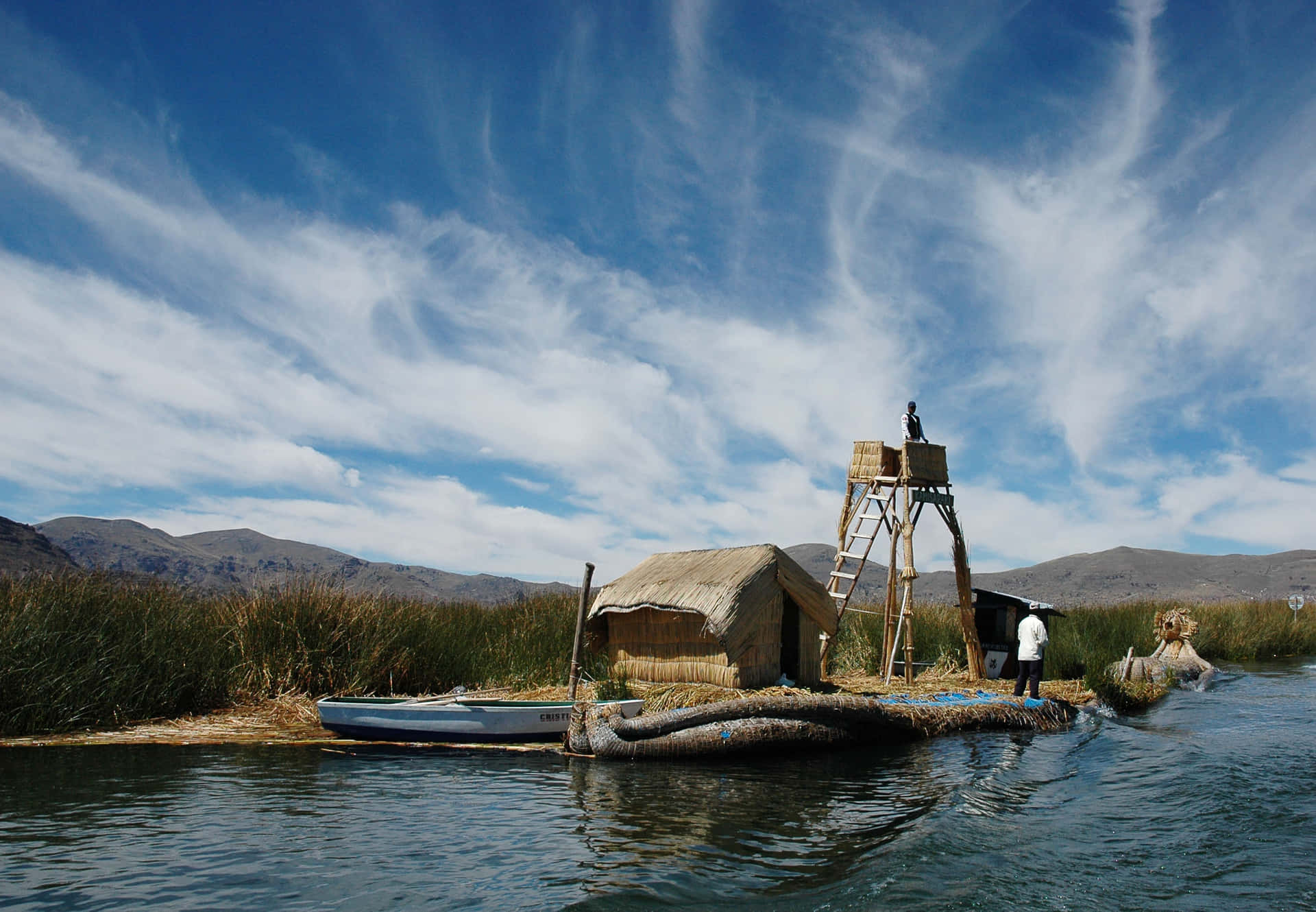 1920x1330 Download Floating Islands Lake Titicaca