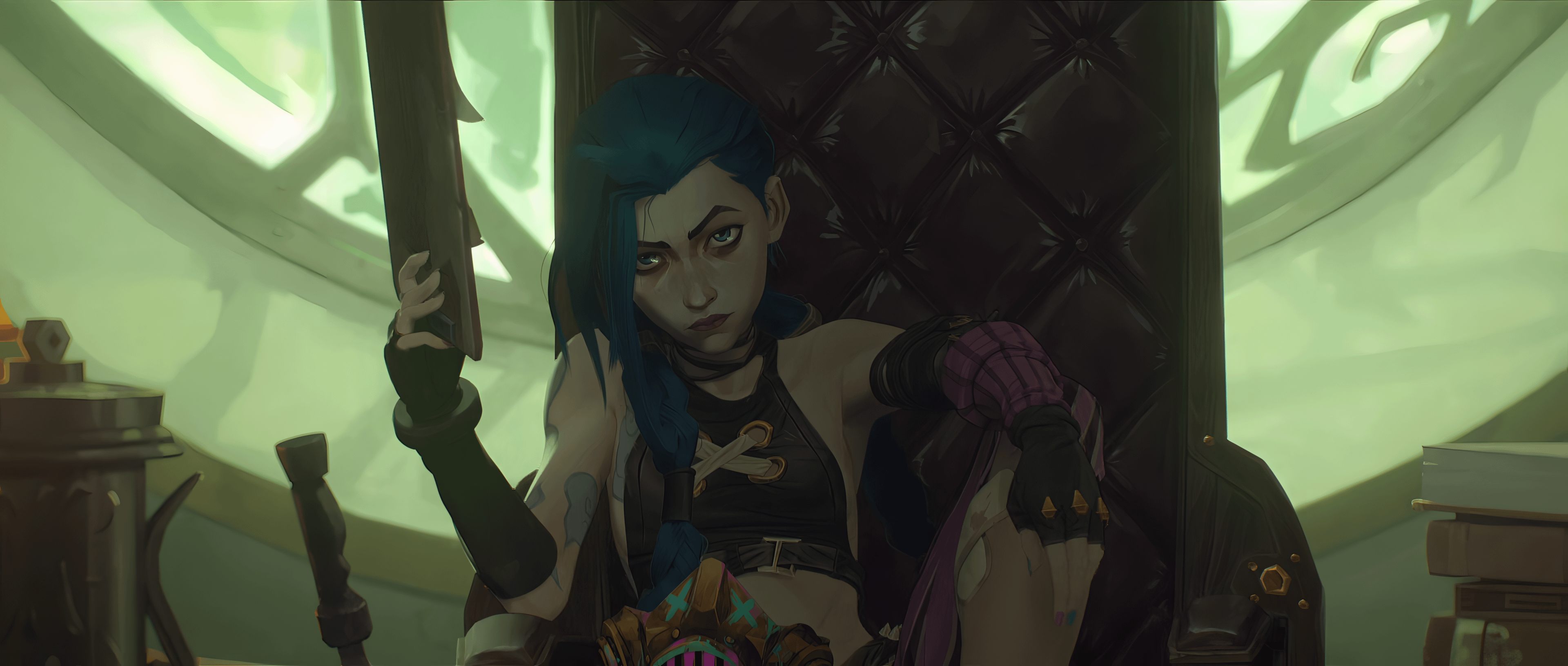 3840x1632 no spoilers 4k Boss Jinx Wallpaper : r