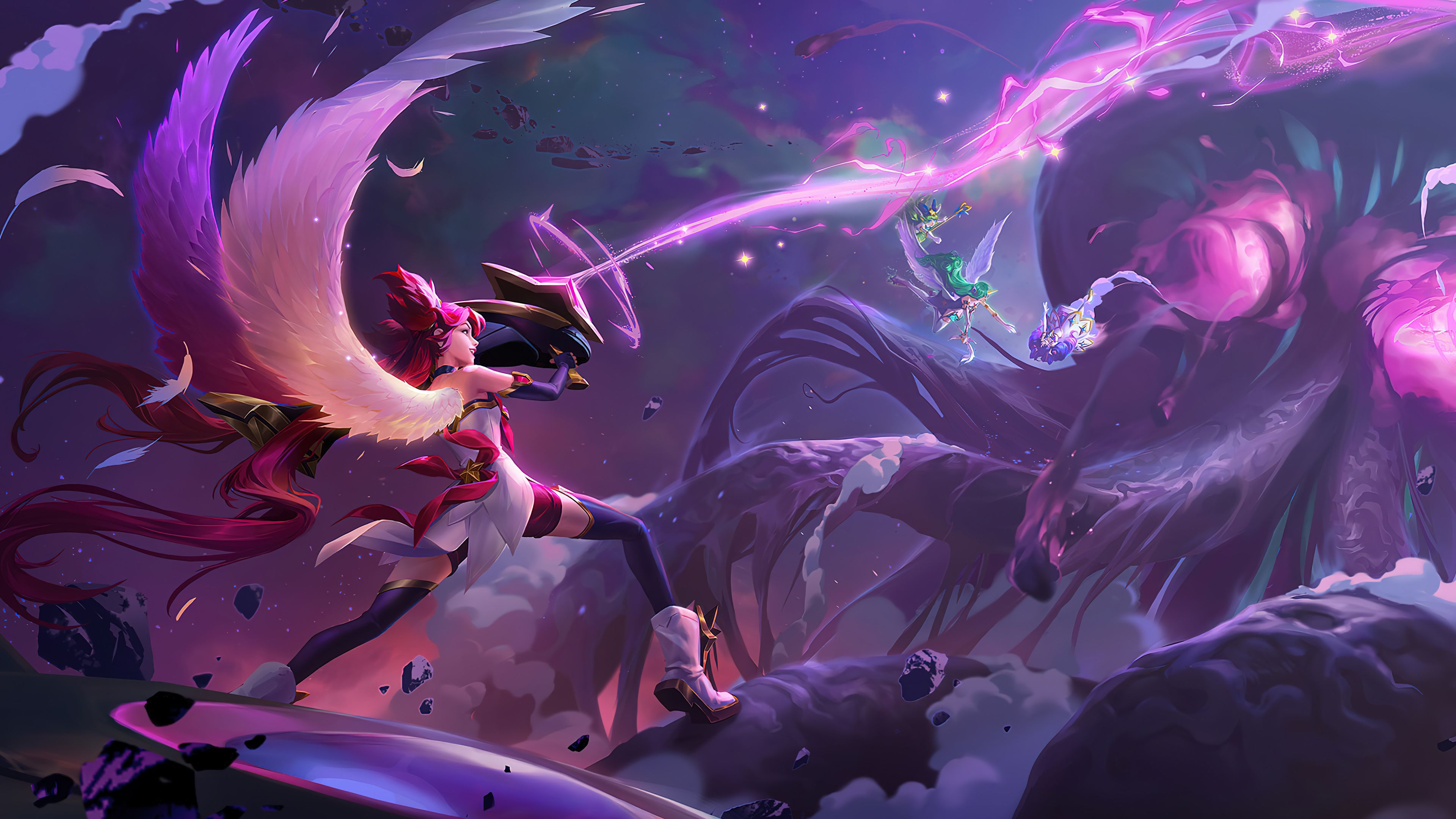 3840x2160 Star Guardian Jinx Skin Legends