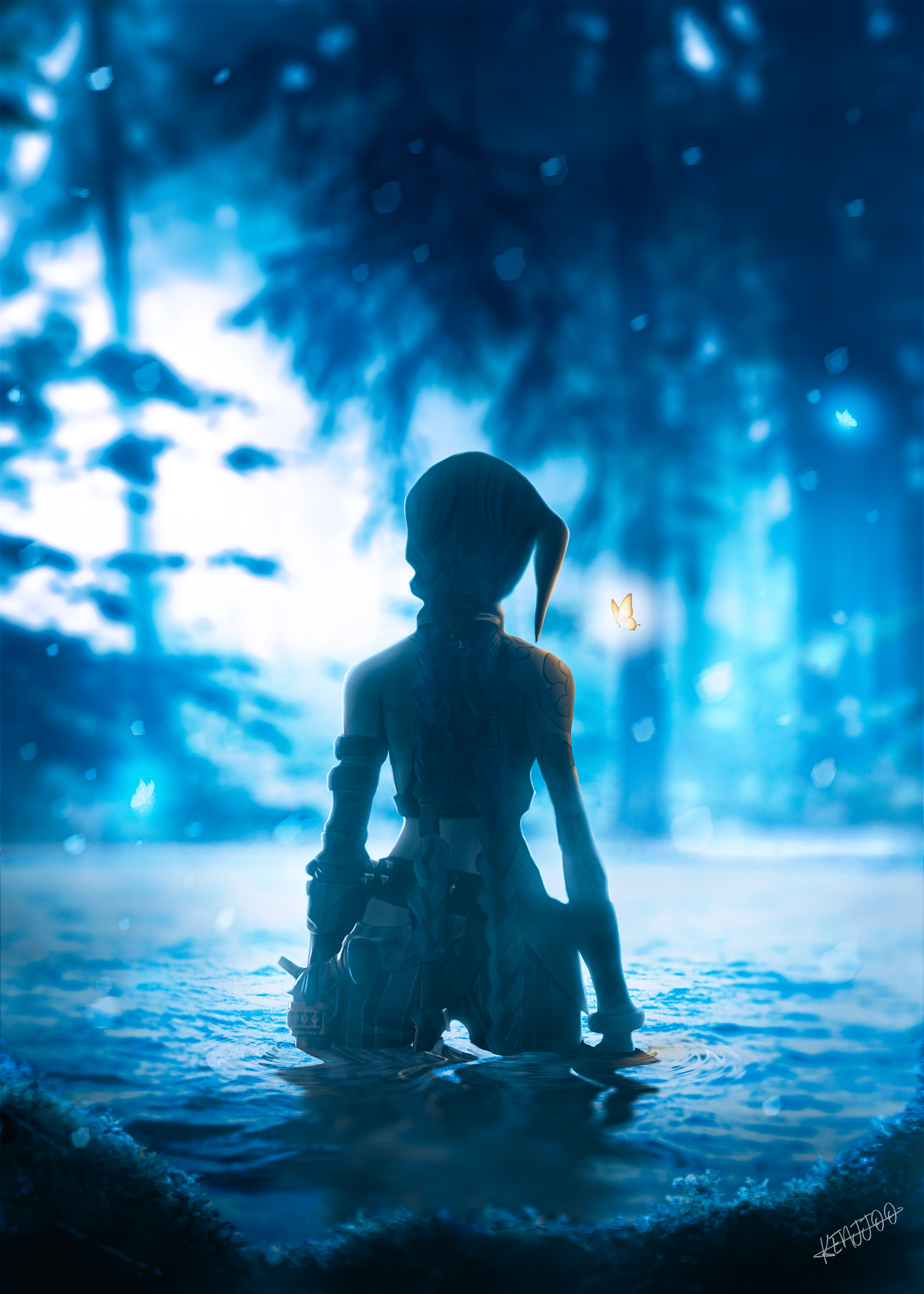 2900x4060 no spoilers Jinx Wallpaper OC, By me