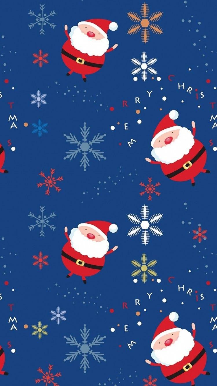 750x1334 Christmas background iphone