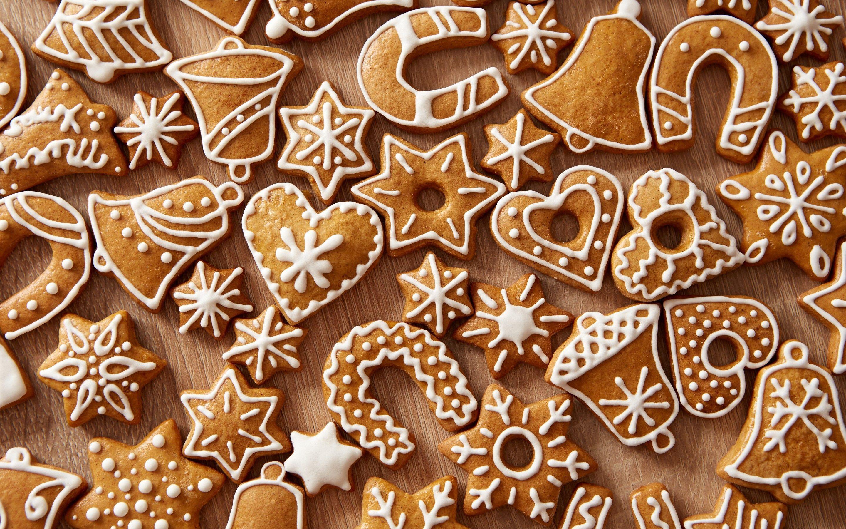 2880x1800 Christmas Cookies Background 40509