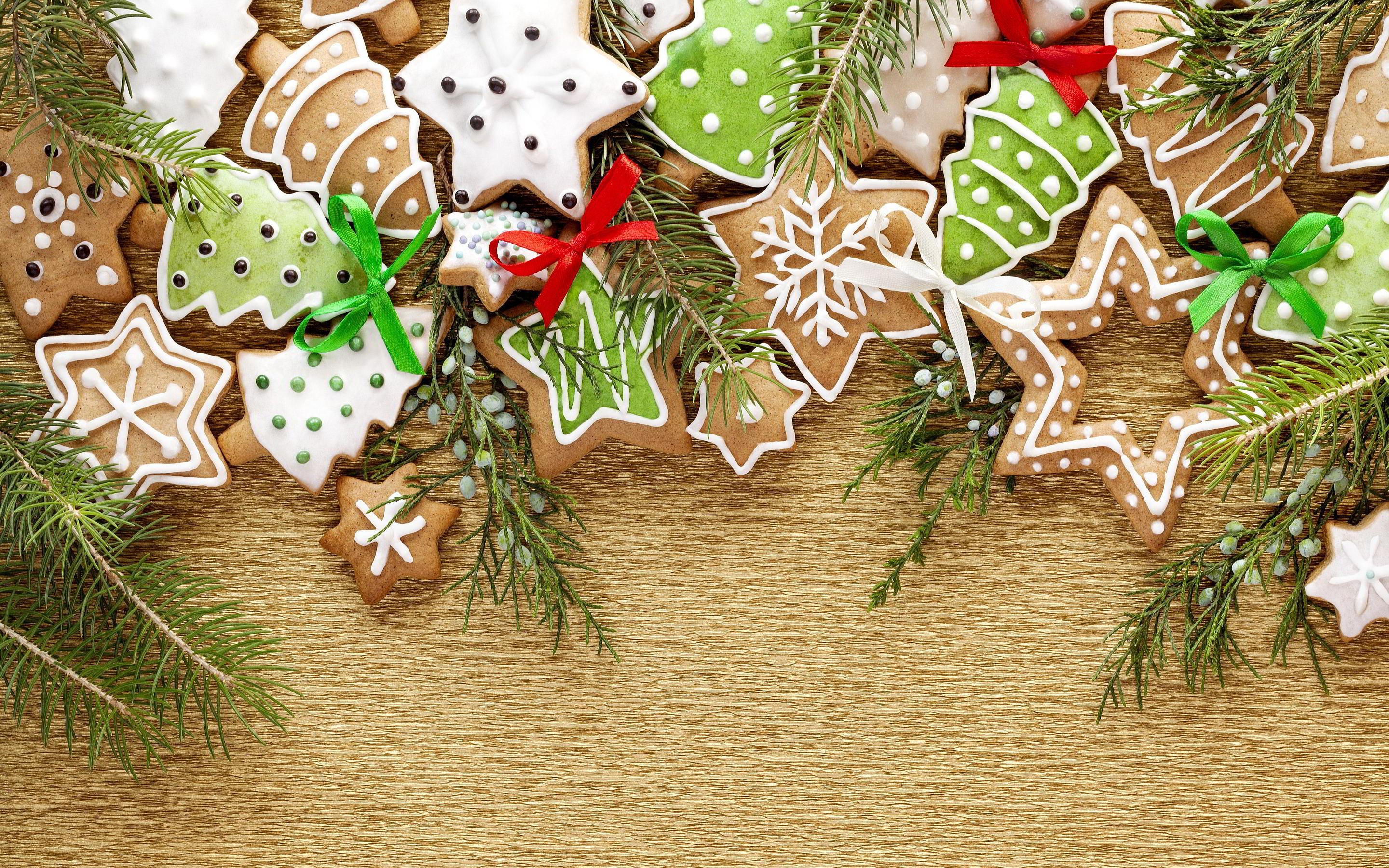 2880x1800 Christmas Cookies Wallpaper 40526 2880x1800px