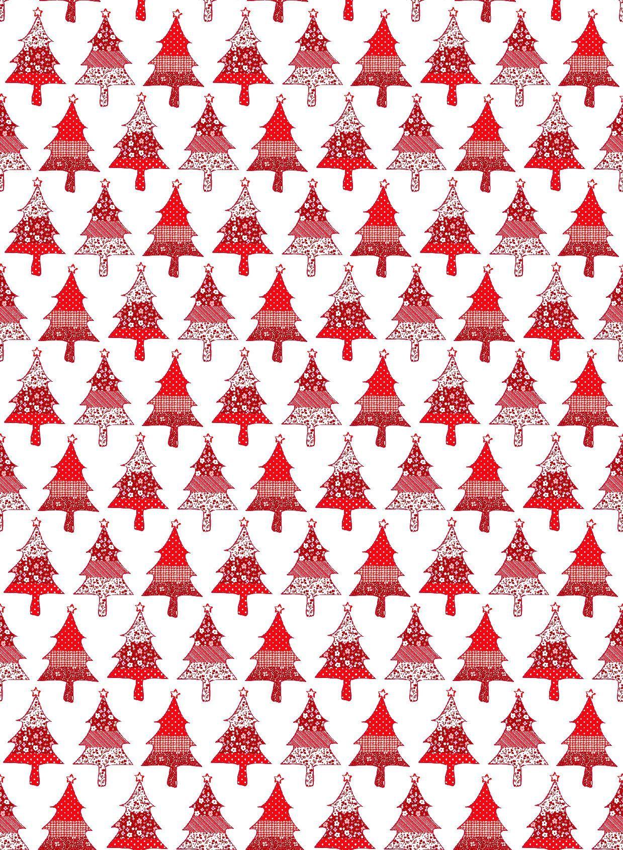 1239x1690 Red & White Christmas Printables. Vintage wrapping papers