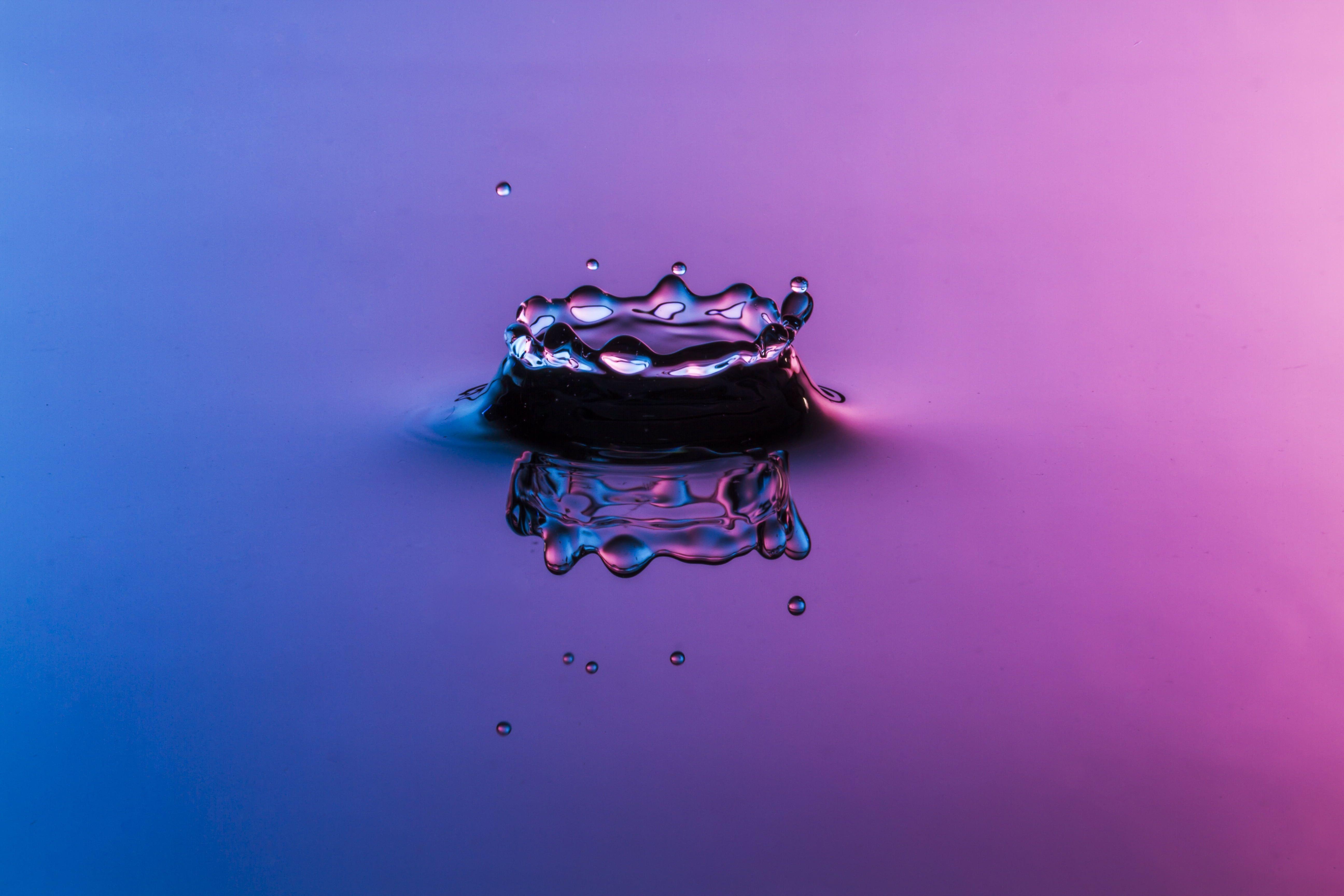 5184x3456 Water droplet closeup photography, neptune HD wallpaper
