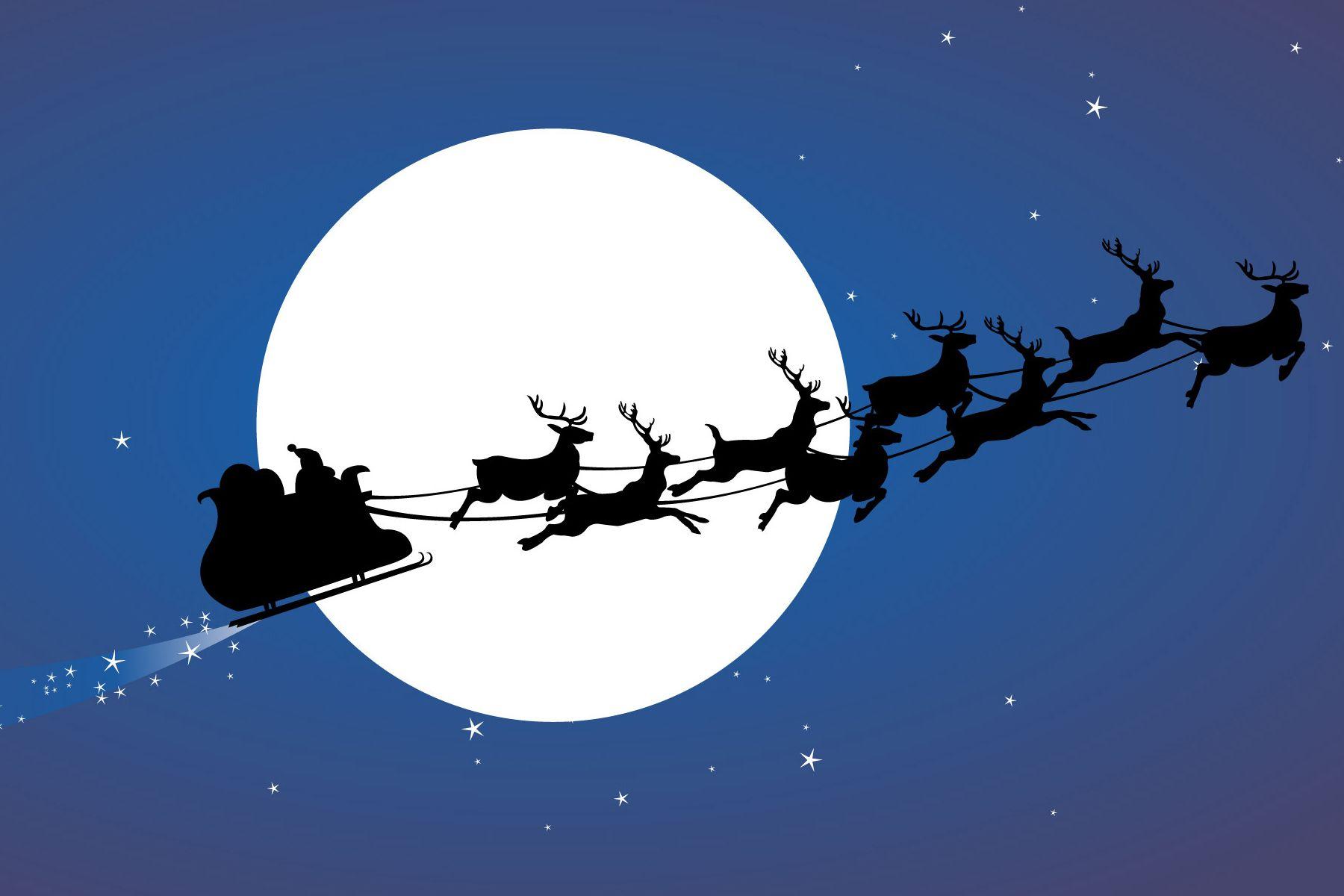 1800x1200 Free Santa Flying Clipart, Download Free Clip Art, Free