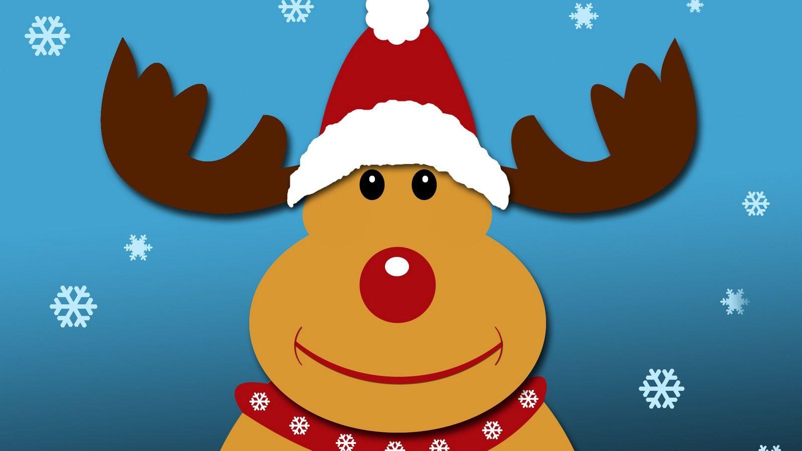 1600x900 Download wallpaper 1600x900 rudolph, reindeer, christmas