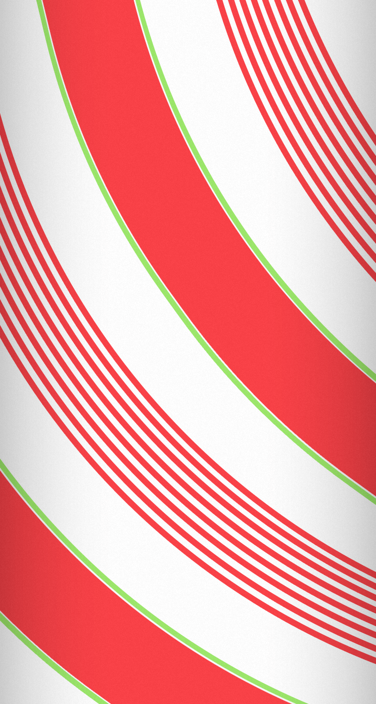 744x1392 Wallpaper of the week: candy canes and gingerbread men
