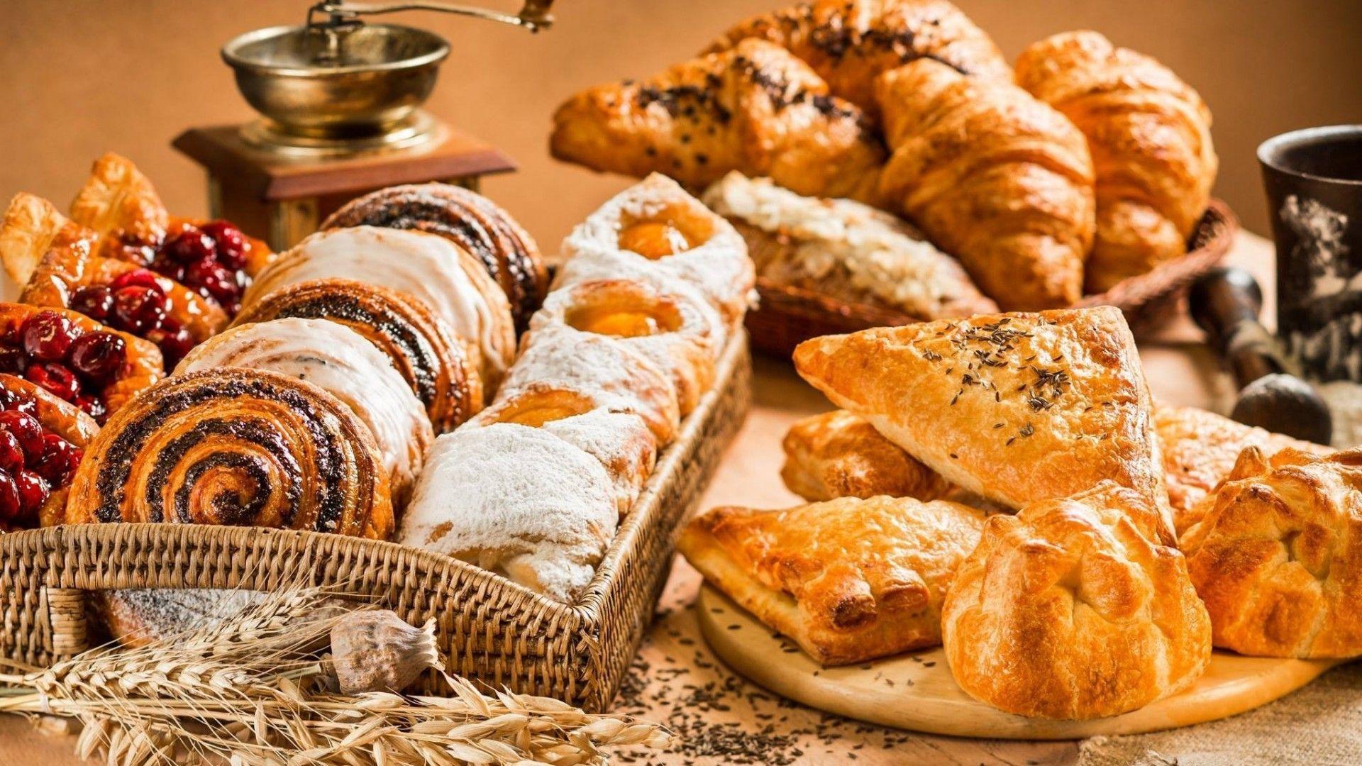 1920x1080 Download 1920x1080 Croissant, Breakfast, Pastry
