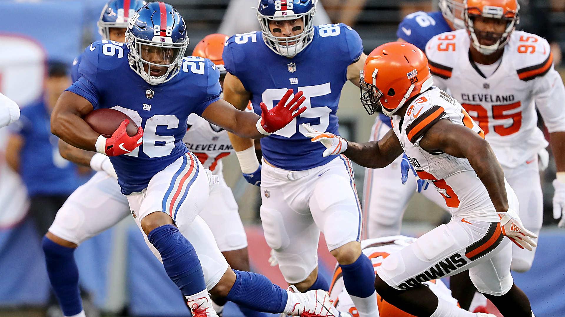 1920x1080 Saquon Barkley needs only one carry to hint at Giant rookie