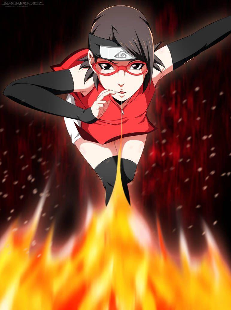 Sarada Uchiha wallpaper by sadmich - Download on ZEDGE™