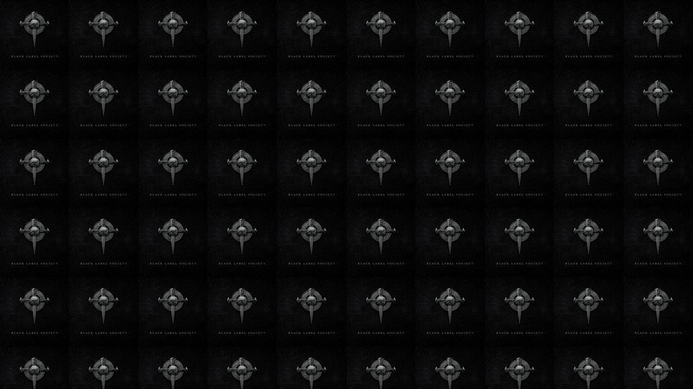 1366x768 Black Label Society Order Black Wallpaper « Tiled Desktop Wallpaper