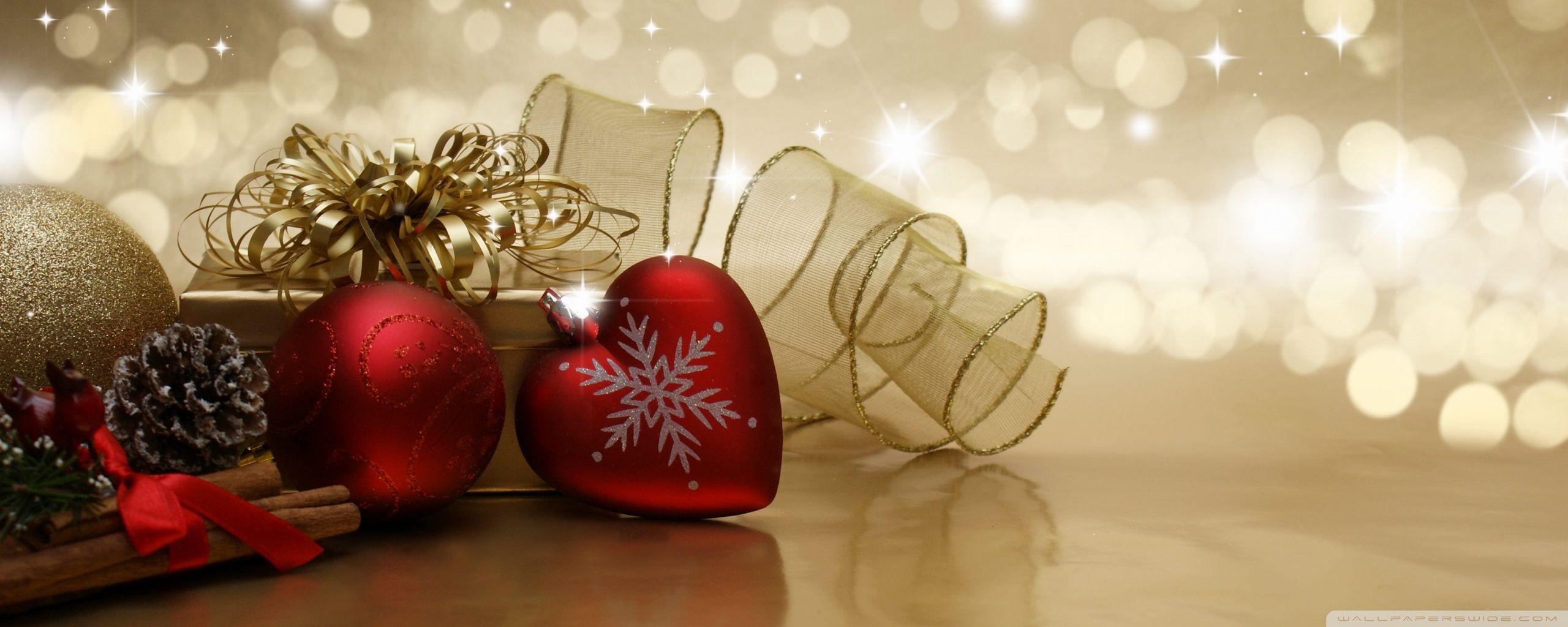 2560x1024 Christmas Love ❤ 4K HD Desktop Wallpaper for 4K Ultra HD TV