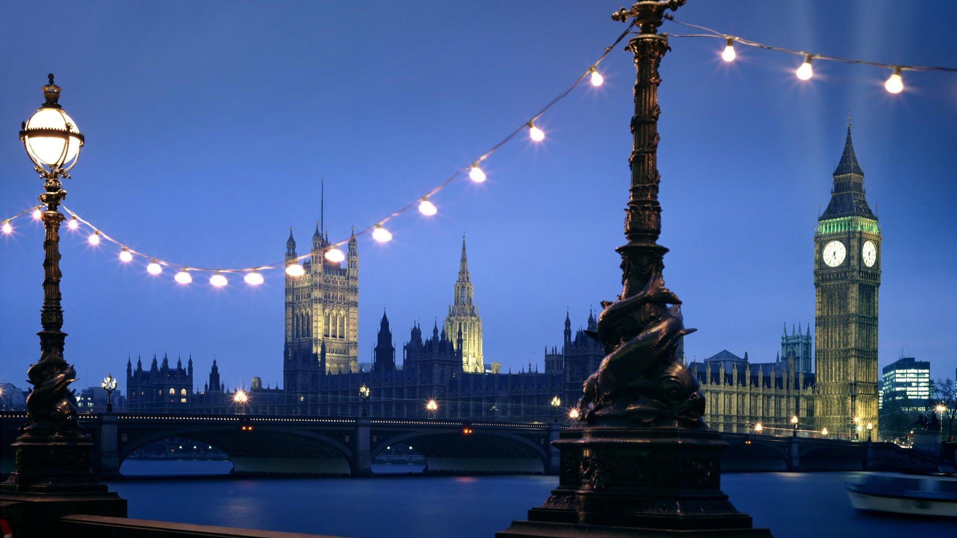 1920x1080 London Christmas Wallpaper