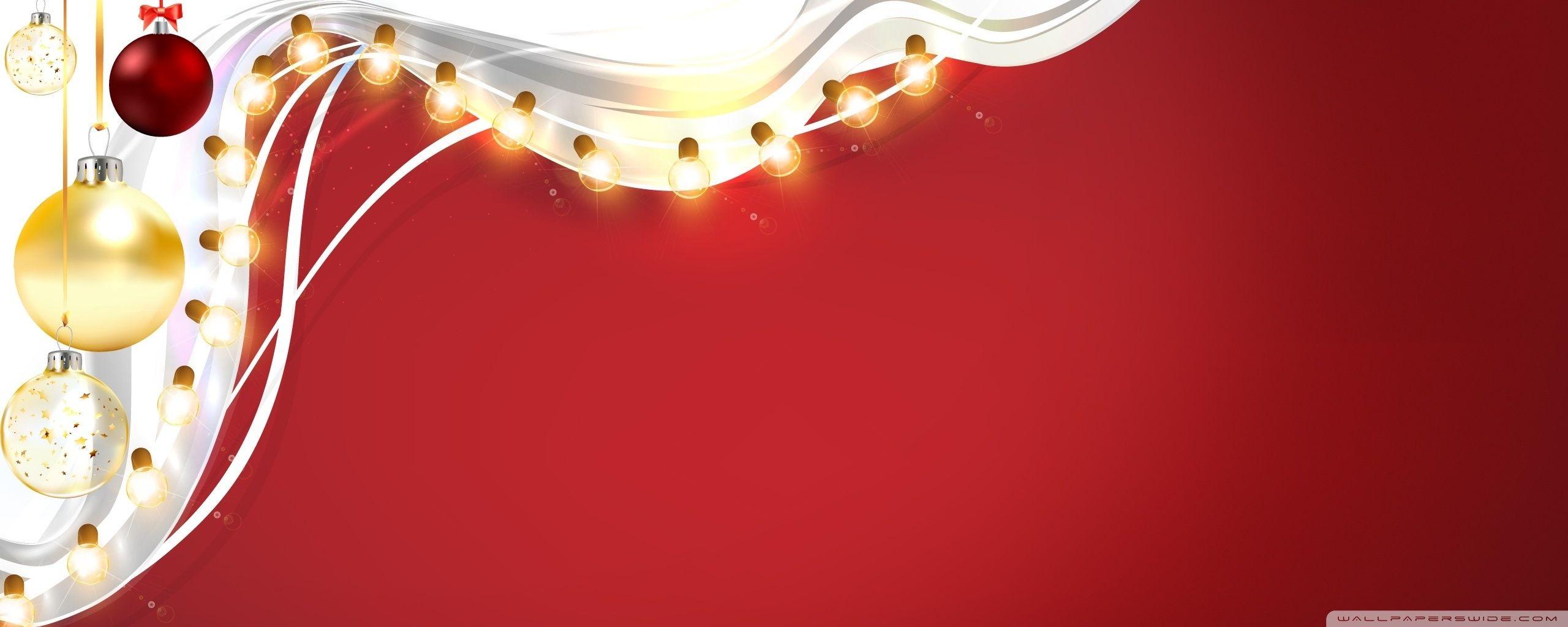 2560x1024 Christmas Lights ❤ 4K HD Desktop Wallpaper for 4K Ultra HD