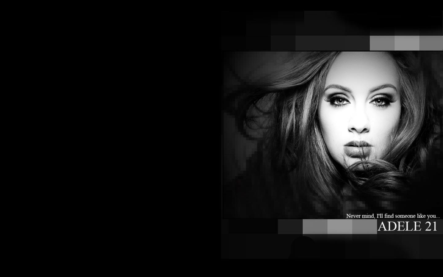 1440x900 Adele Wallpaper HD U6918