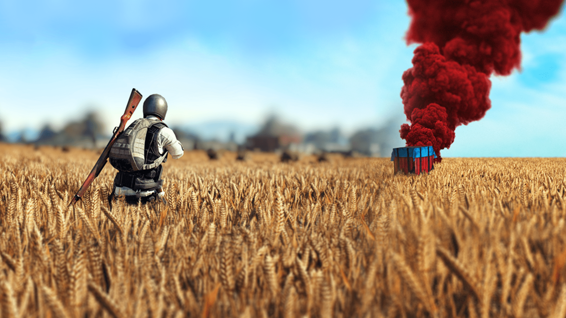 1920x1080 PUBG Poster Supply Drop Wallpaper Desktop and Mobile