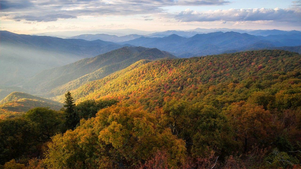 1280x720 Wallpaper Scenery, Blue Ridge Mountains, Blue Ridge Parkway