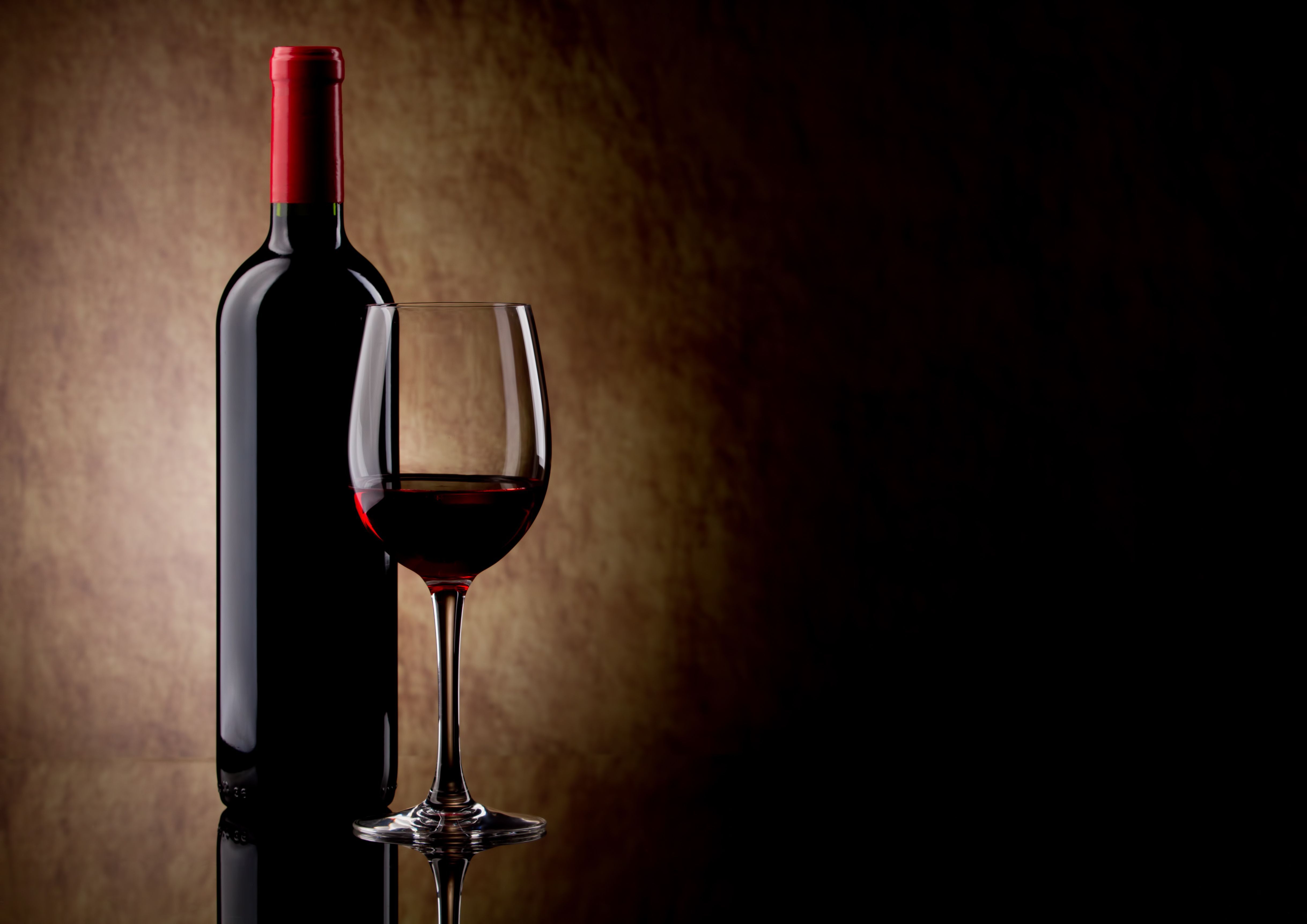 4874x3446 Wallpaper glass, wine, red, glass