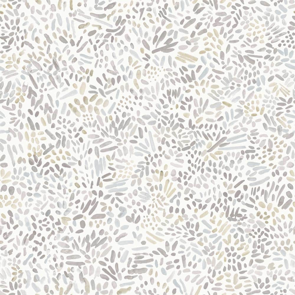 1000x1000 Tempaper Brushstroke Garden Stone Grey