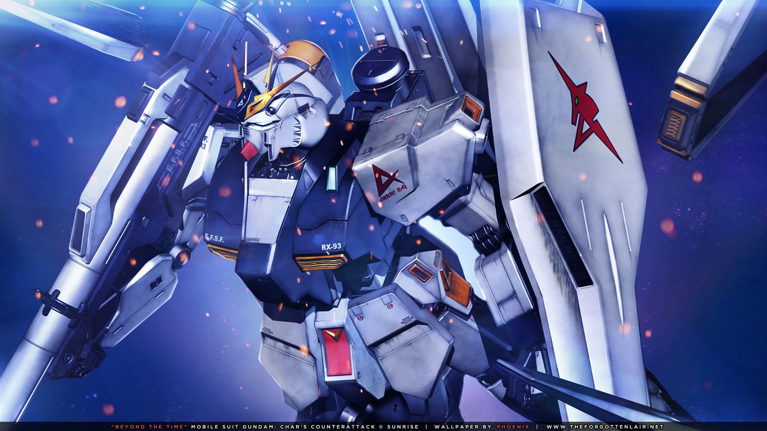 2560x1440 The Forgotten Lair. Mobile Suit Gundam: Char's Counterattack Desktop Wallpaper