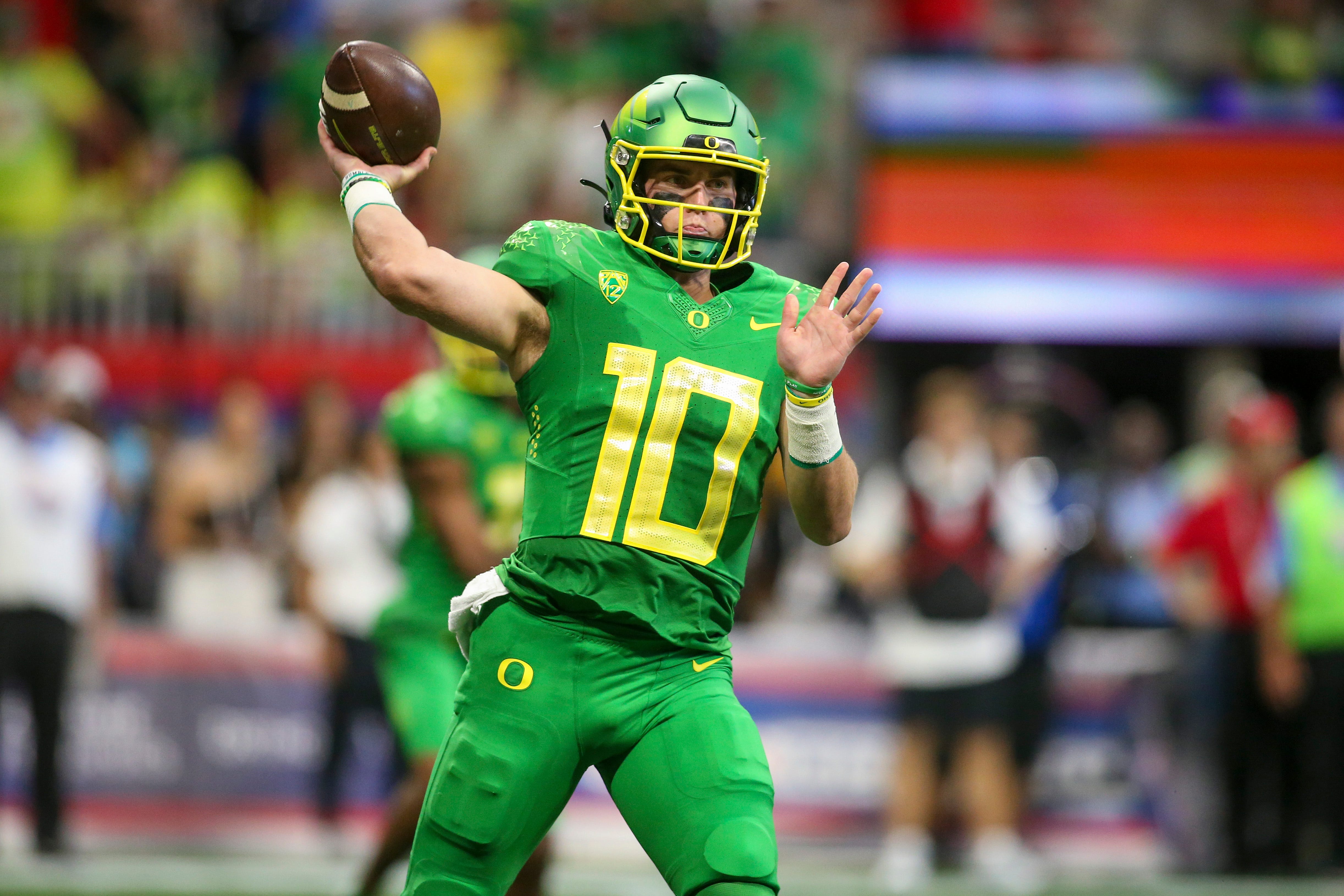 4888x3259 Oregon Ducks quarterback Bo Nix still
