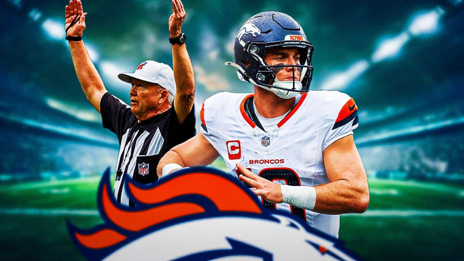 1600x900 Broncos' Bo Nix finally throws first