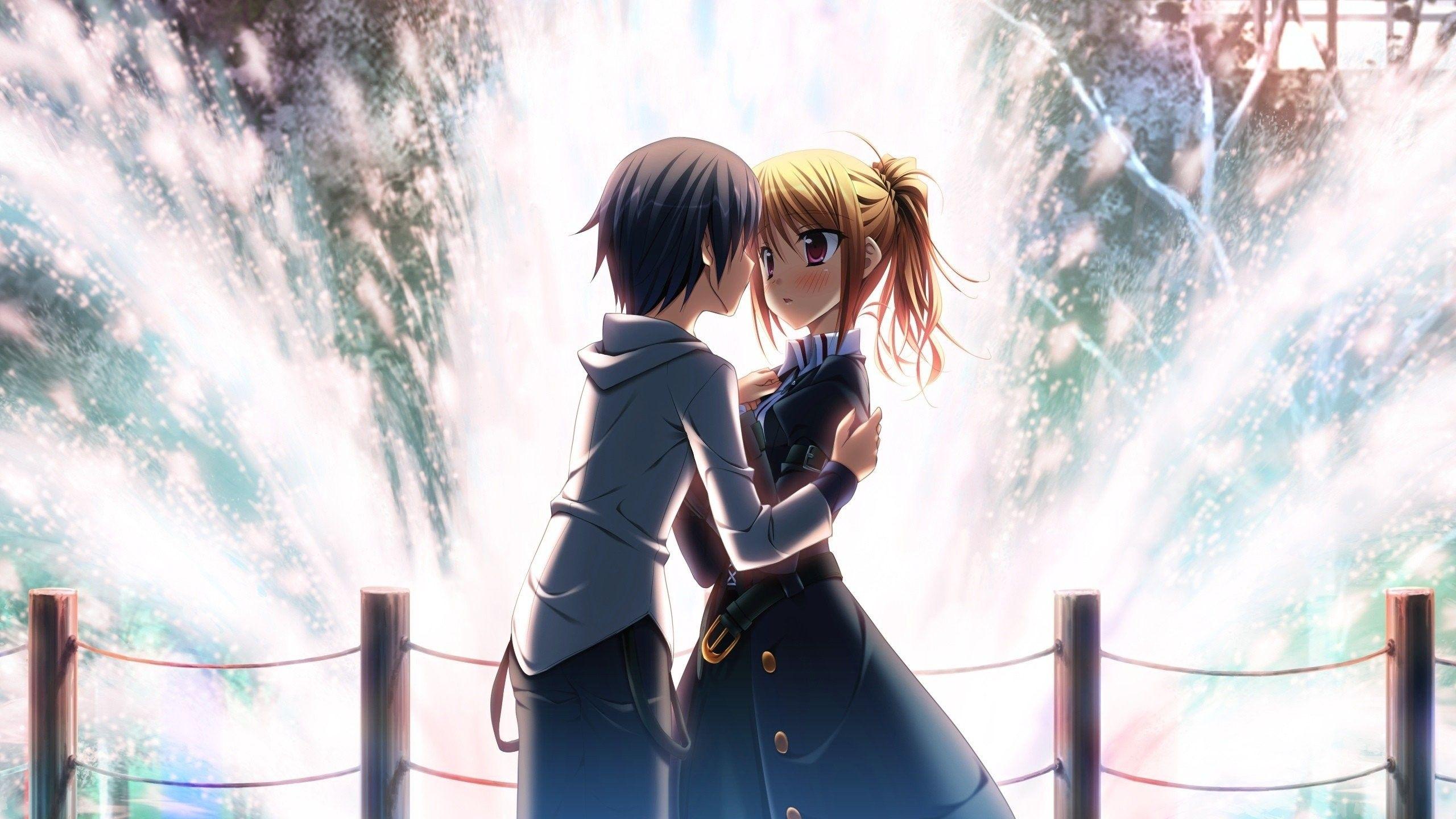 2560x1440 Love Anime Wallpaper
