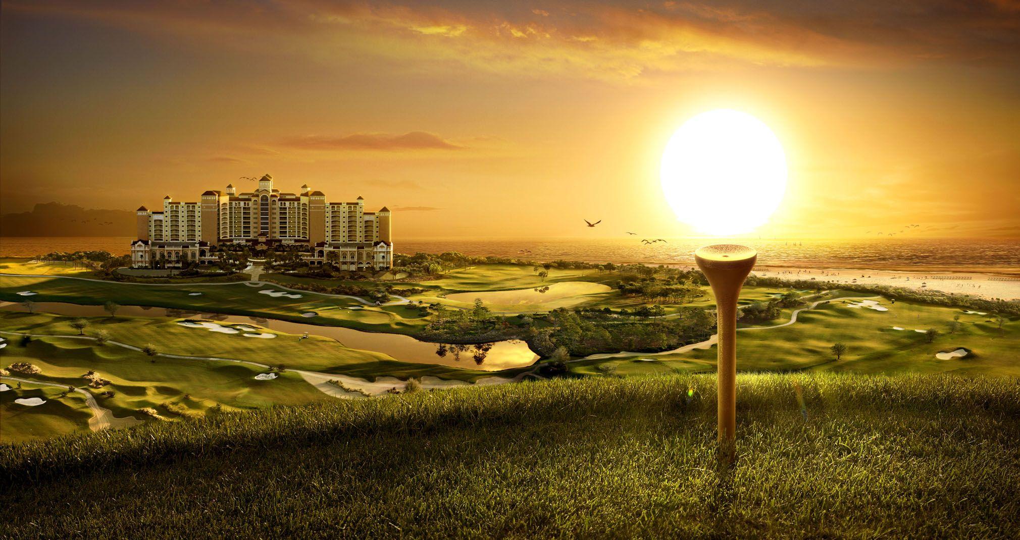 2020x1070 Golf Wallpaper HD