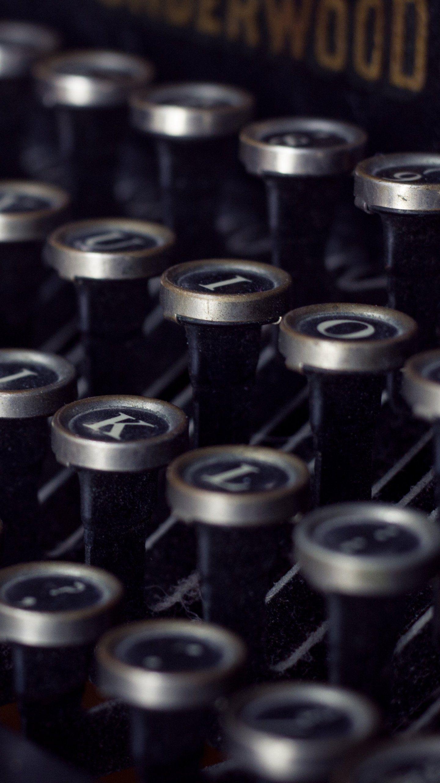 1440x2560 Underwood Typewriter Wallpaper, Android & Desktop