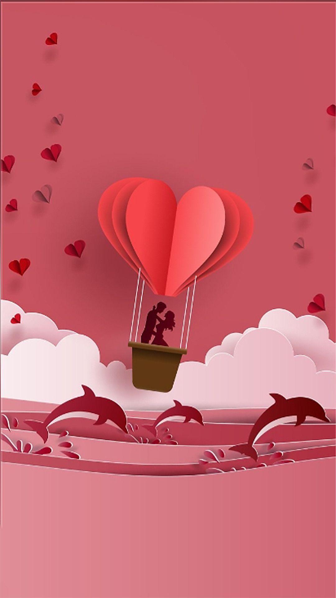 1080x1920 Cute 3D iPhone Wallpaper Love_hd wallpaper_download free