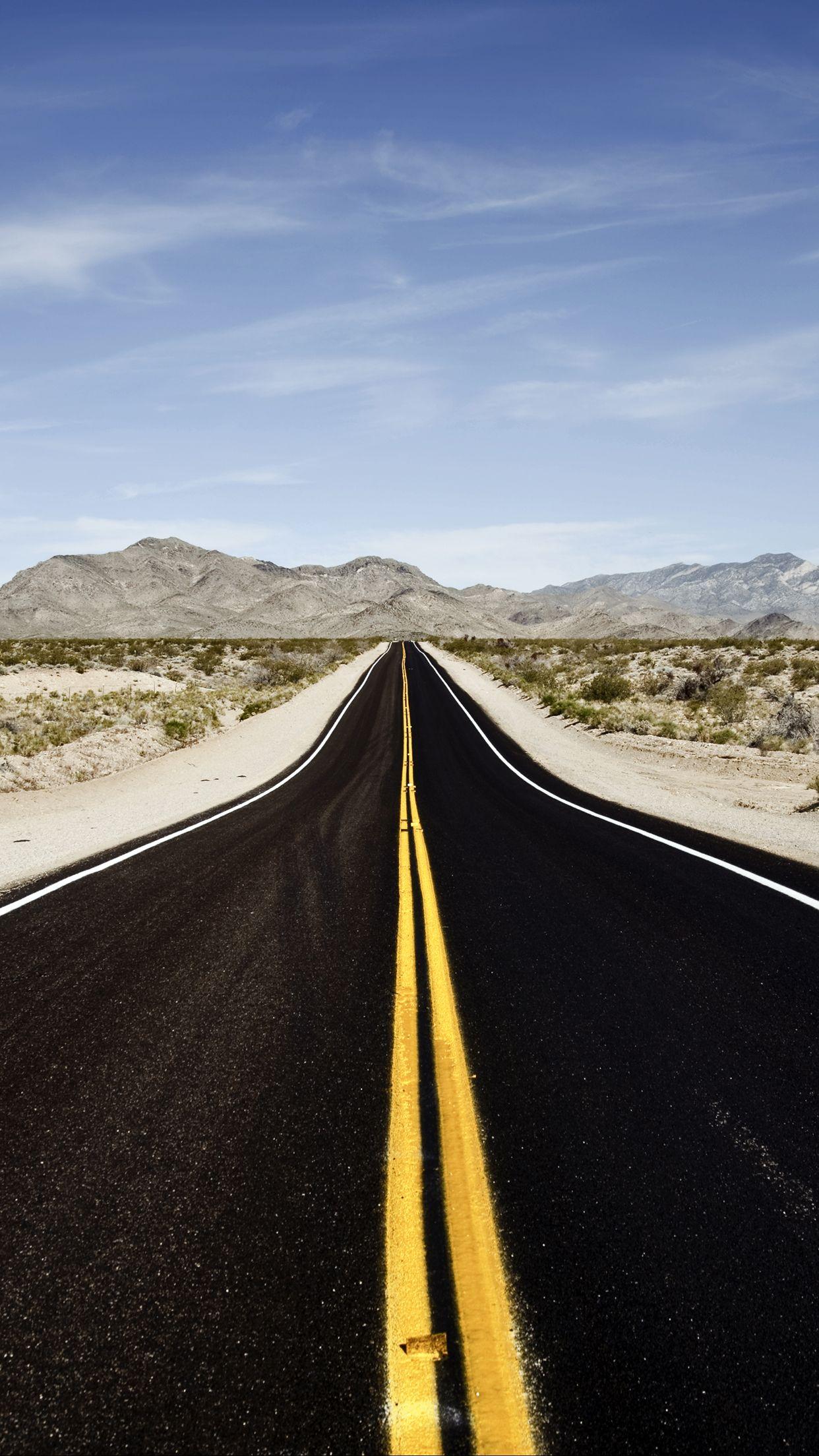 1242x2208 Perspective : Road Wallpaper for iPhone X, 6