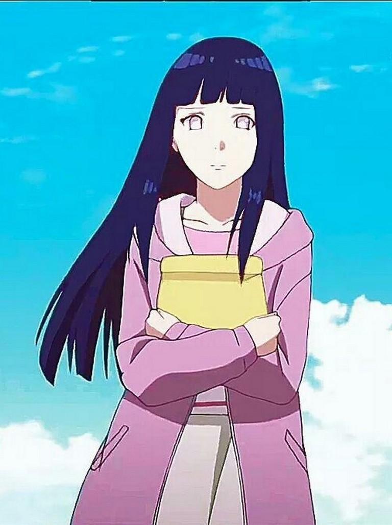 768x1028 Hinata Hyuga Wallpaper Art HD cho Android