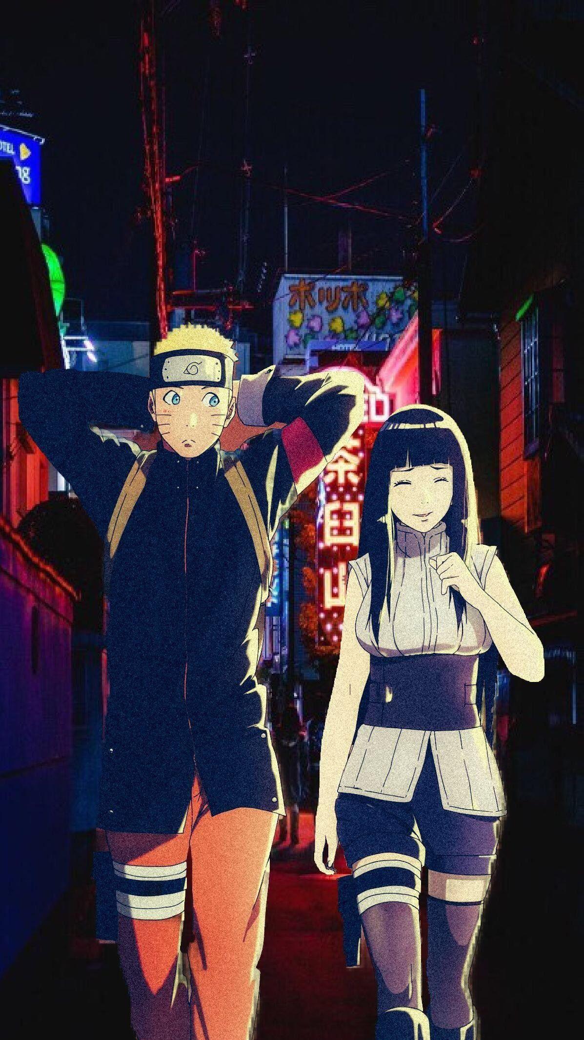 1197x2132 Hình nền Naruto và Hinata