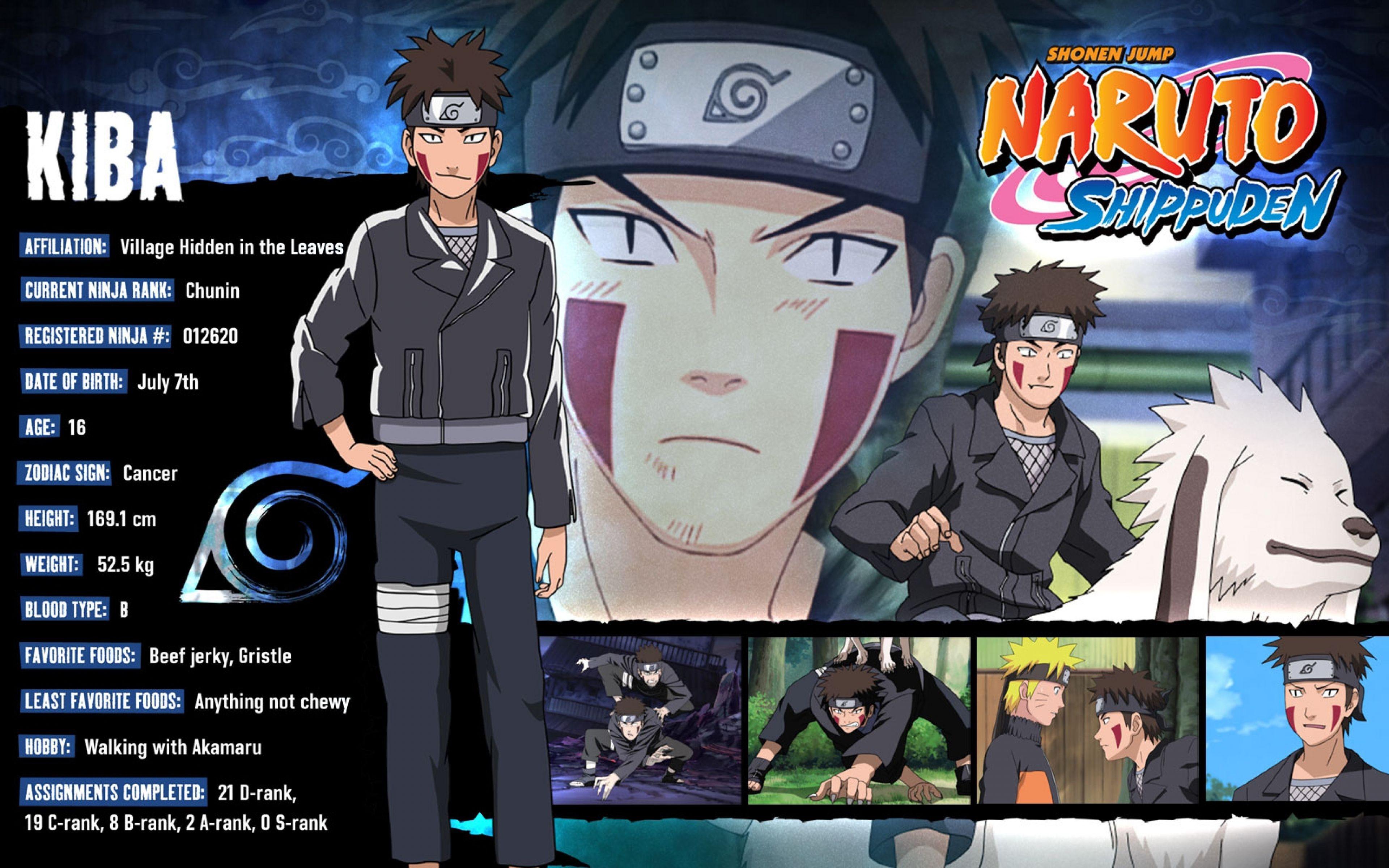3840x2400 Kiba Inuzuka 4k Ultra HD Wallpaper. Background Image