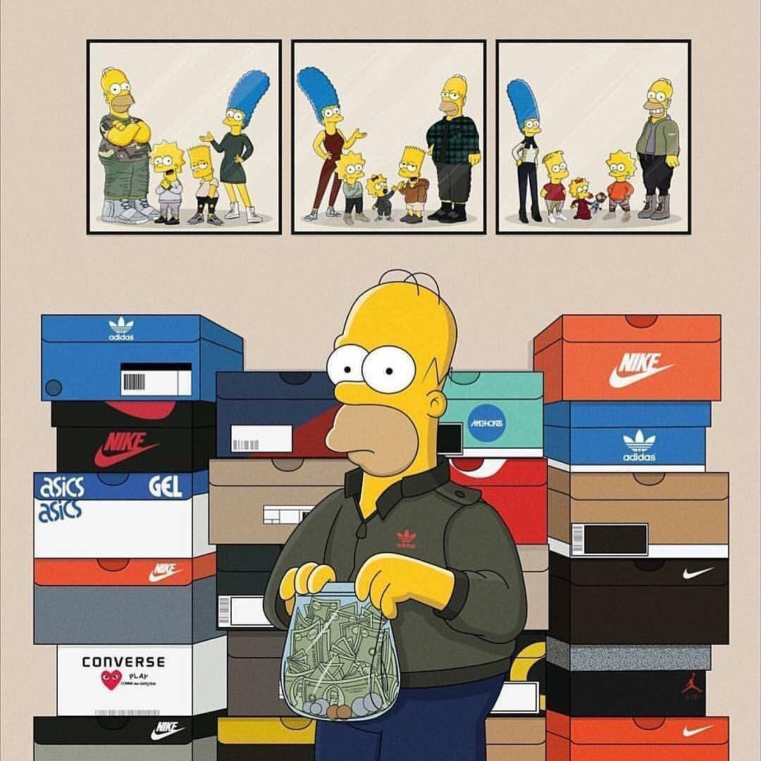 1080x1080 BAPE Bart Simpson Wallpaper