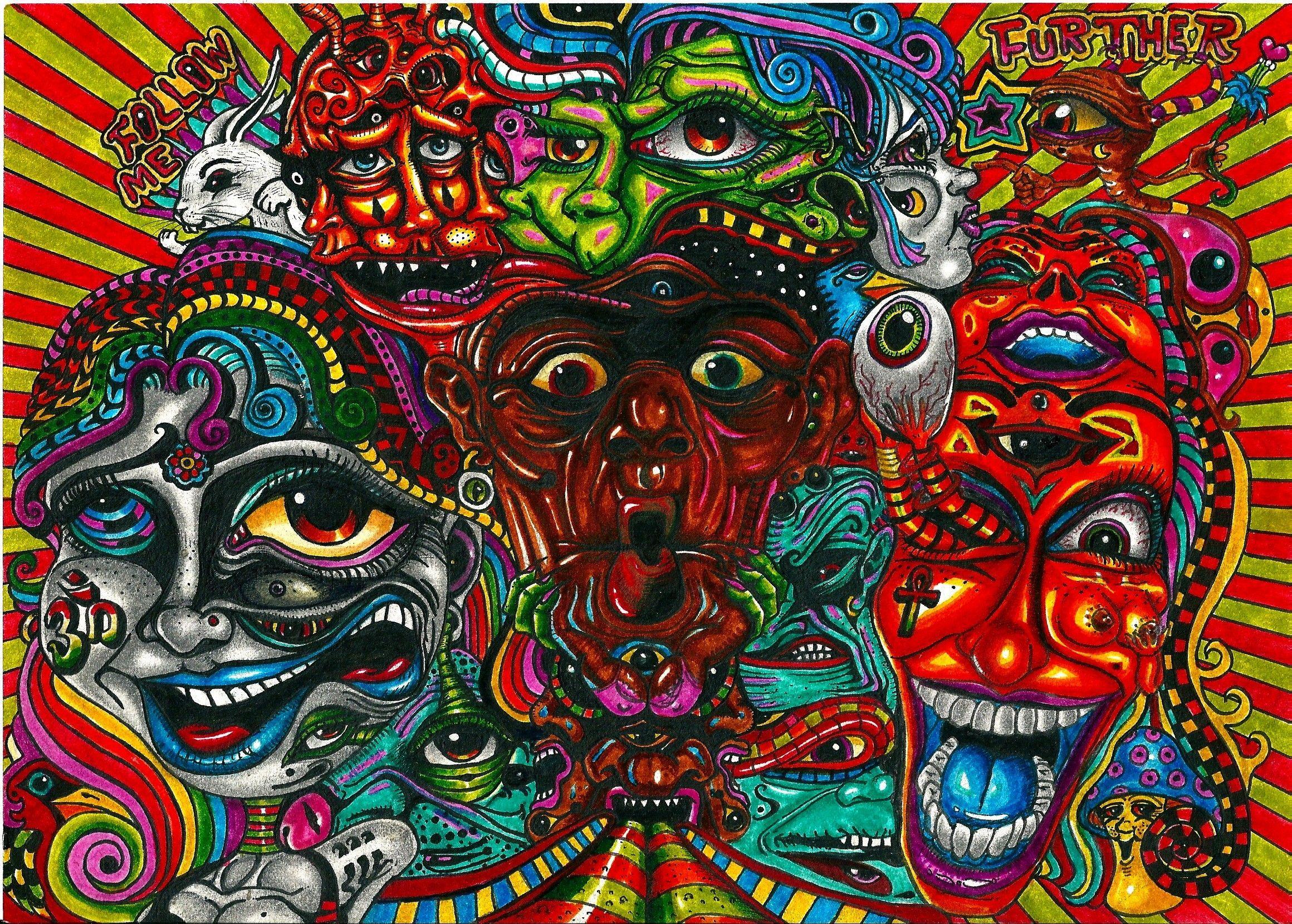 LSD Trip Wallpapers - Top Free LSD Trip Backgrounds - WallpaperAccess