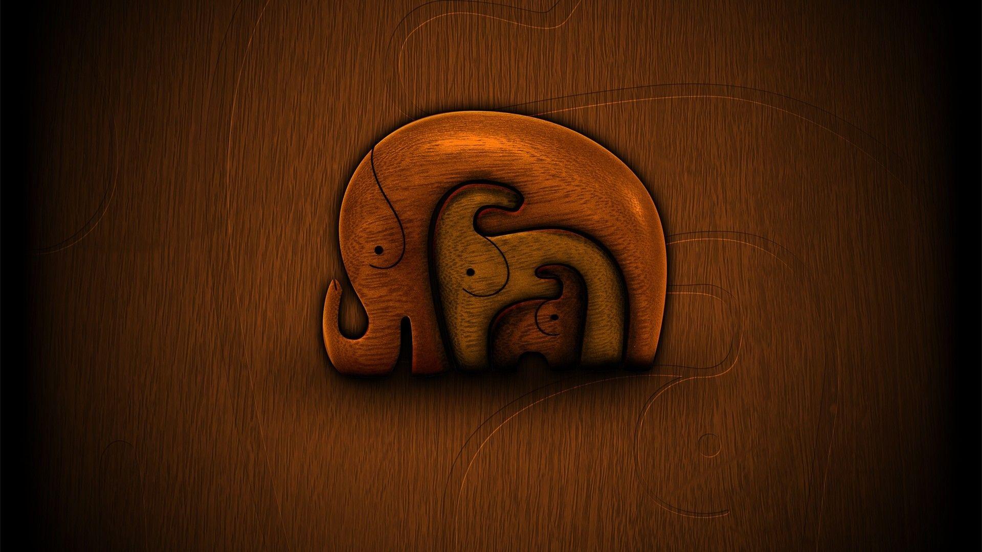 1920x1080 Elephant Wallpaper
