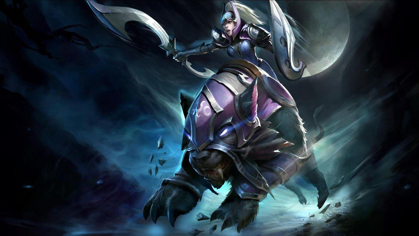 1600x900 Luna Dota 2 HD Wallpaper. Dota Defense of the ancients, Dota 2 wallpaper