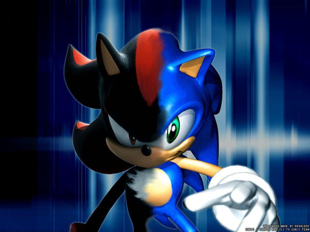 1024x768 shadow the Hedgehog wallpaper