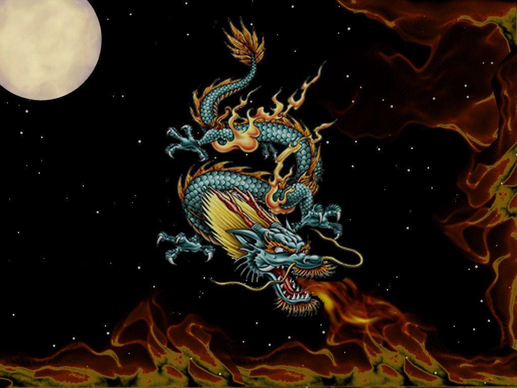 1024x768 Dragon Wallpaper