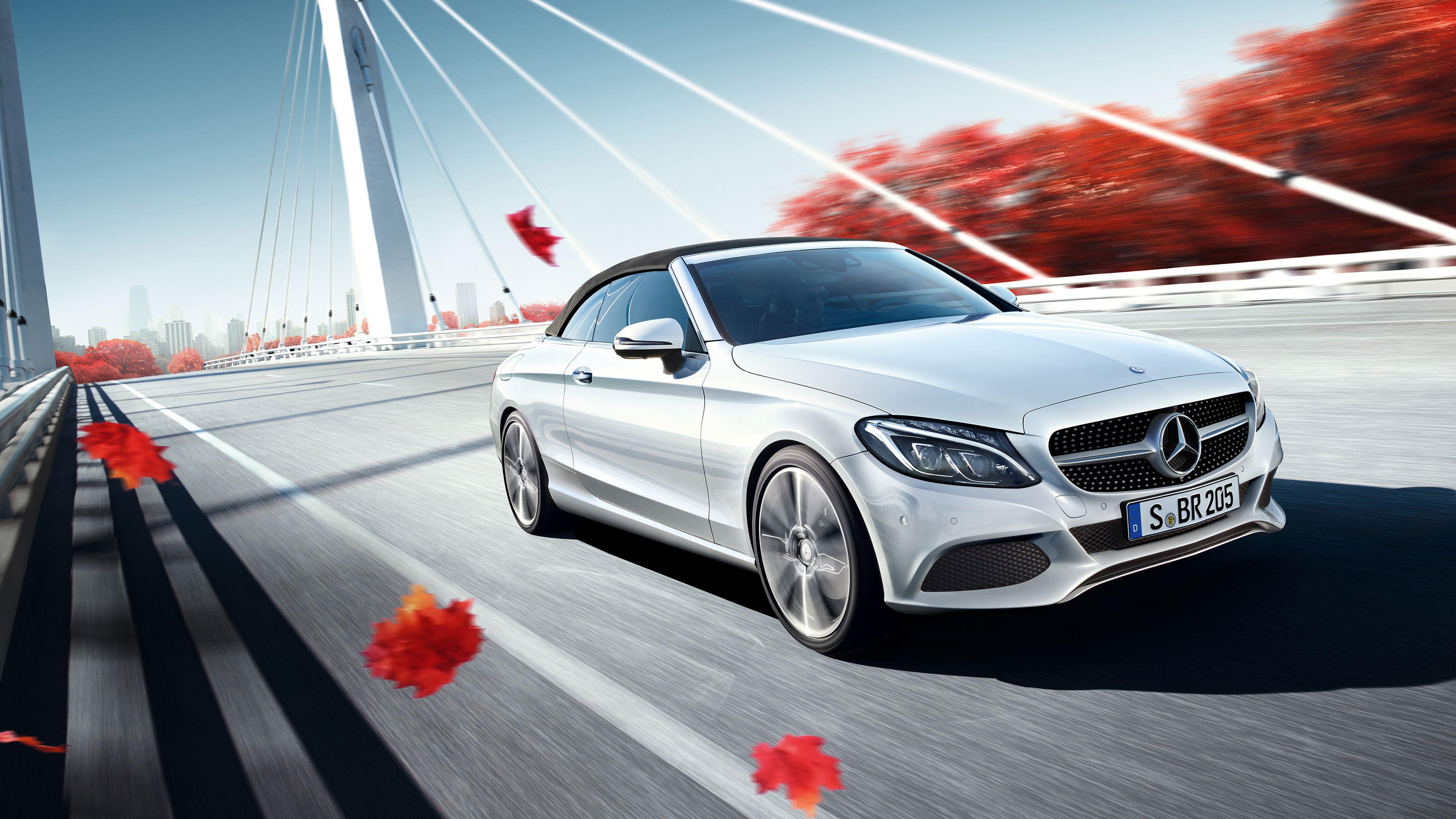 3840x2160 Mercedes Benz C Class Cabriolet Wallpaper. HD Car