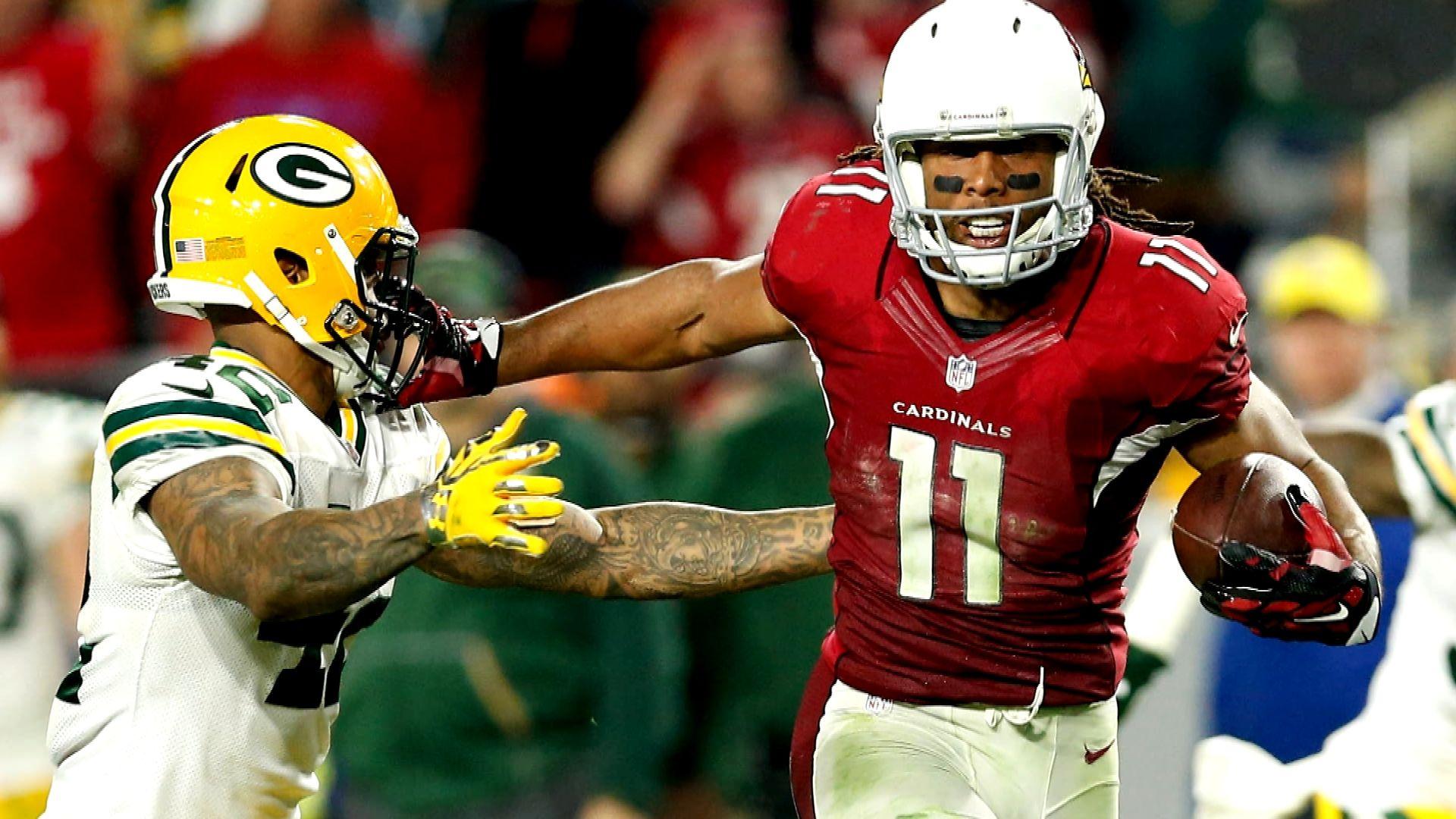 1920x1080 Cardinals' Larry Fitzgerald opens himself up for low hits