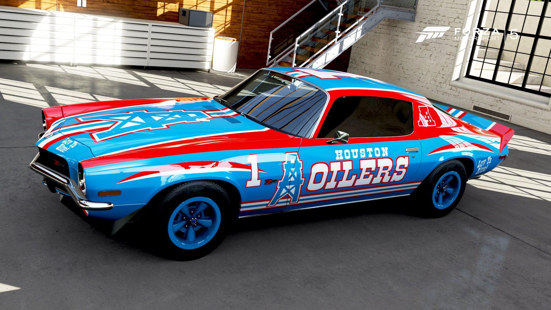 1920x1080 Houston Oilers 1970 Camaro