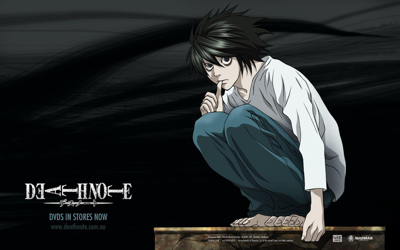 Anime Death Note L Death Note HD wallpaper  Peakpx