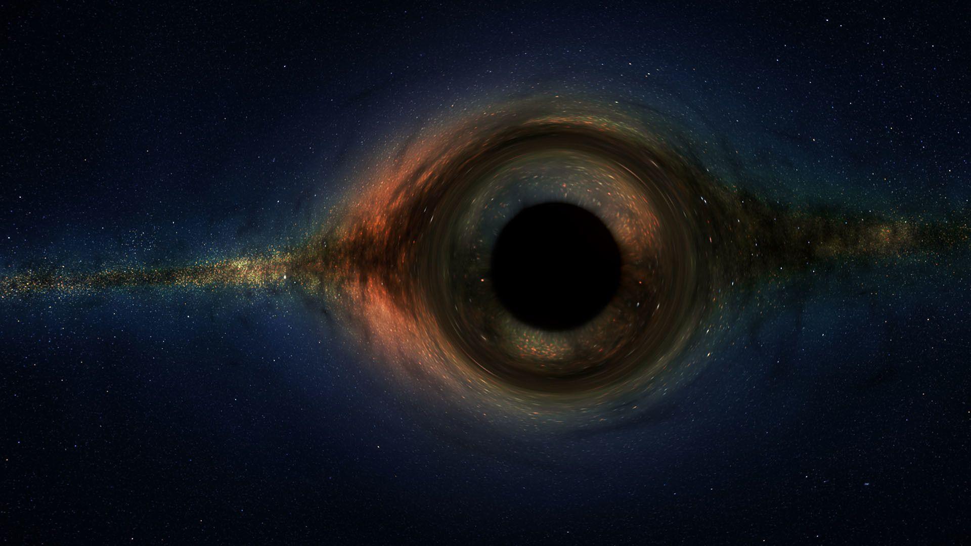 1920x1080 Black Hole Wallpaper