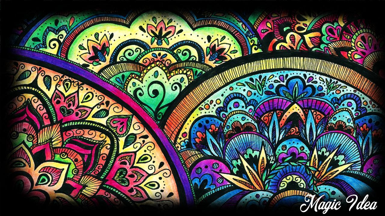 1280x720 Mandala Wallpaper for Android